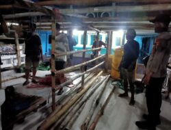 Polsek Kawasan Pelabuhan Laut Bima Laksanakan Cooling System di Areal Dermaga