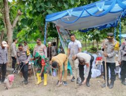 Dukung Ketahanan Pangan Nasional, Polres Bima Kota Gelar Penanaman Jagung Serentak 1 Juta Hektar