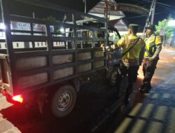 Dorong Kamtibmas Tetap Kondusif, Polsek Seteluk Gelar KRYD Malam Hari, Antisipasi Gangguan Keamanan