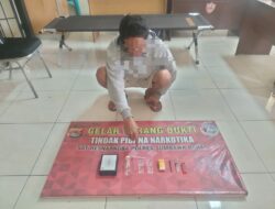 Seorang Pengedar Sabu Ditangkap Tim Opsnal Sat Resnarkoba Polres Sumbawa Barat