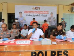 Polres Loteng Musnahkan Narkoba Hasil Pengungkapan Jaringan Antar Povinsi.