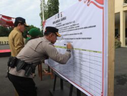 Polres Loteng Gelar Deklarasi Pilkades Damai 2025.
