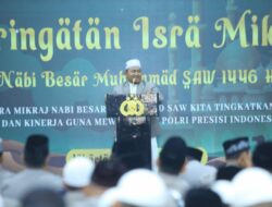 Mabes Polri Gelar Peringatan Isra Mikraj, Wakapolri Ajak Tingkatkan Iman & Takwa