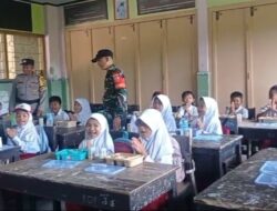 Polsek Gerung Amankan dan Pantau Penyaluran Makan Bergizi Gratis di Sekolah Dasar