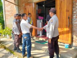 Polsek Maluk Berikan Pengamanan Ibadah Jemaat Nasrani di Sejumlah Tempat Ibadah di Kecamatan Maluk