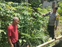 Bhabinkamtibmas Kelurahan Bada Dampingi Warga Binaan dalam Program Ketahanan Pangan