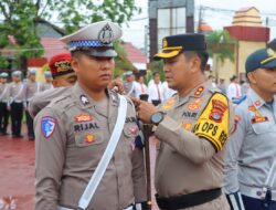 Polres Sumbawa Laksanakan Apel Gelar Pasukan Operasi Keselamatan Rinjani 2025