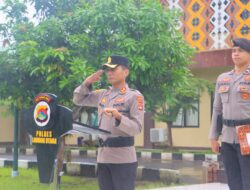 Kapolres Lombok Utara Pimpin Apel Gelar Operasi Keselamatan Rinjani 2025