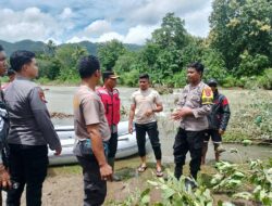 Polres Sumbawa Barat Bersama Instansi Terkait Lakukan Pencarian Korban Tenggelam