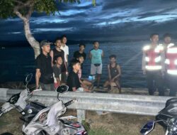 Sat Samapta Polres Bima Kota Laksanakan Patroli Blue Light untuk Menjaga Keamanan