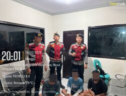 Respon Cepat Unit Patroli Samapta Polres Sumbawa Amankan Sejumlah Remaja Pembuat Keonaran