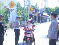 Sampai Hari ke-7 Operasi Keselamatan Rinjani 2025, Polres Sumbawa Barat Optimalkan Sosisalisasi Tertib Berlalu Lintas