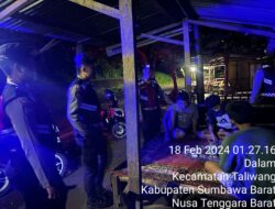 Pastikan Situasi Kamtibmas Tetap Kondusif, Sat Samapta Polres Sumbawa Barat Laksanakan Patroli Dialogis