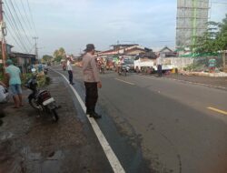 Polsek Gangga Laksanakan Kegiatan Rawan Pagi di Depan Pasar Gondang