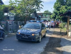 Jamin Kelancaran Lalu Lintas, Polsek Seteluk Kawal Pawai Taaruf Jelang Ramadhan