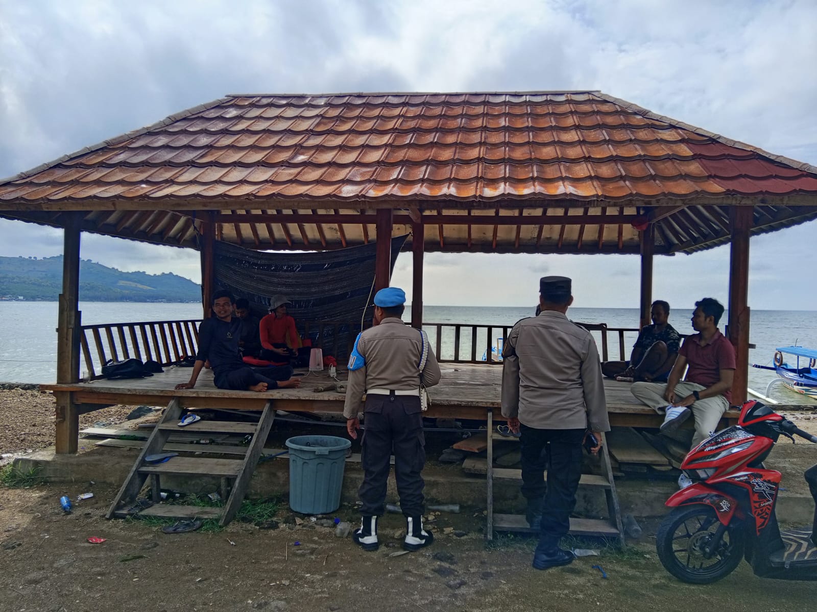 Antisipasi Premanisme, Polsek Sekotong Perketat Keamanan Wisata