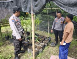 Polres Lombok Tengah Apresiasi Masyarakat Manfaatkan Lahan Kosong untuk Pekarangan Bergizi.
