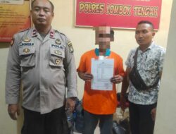 Polres Loteng Tetapkan Seorang Ayah Aniyaya Anaknya di Jonggat Sebagai Tersangka.