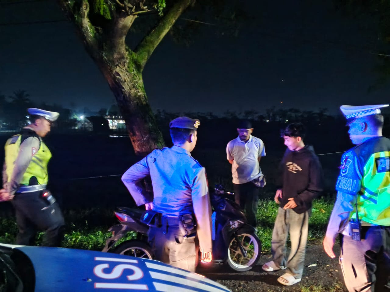 Operasi Ketupat 2025: Patroli Ketat, Balap Liar di Gerung Ditindak