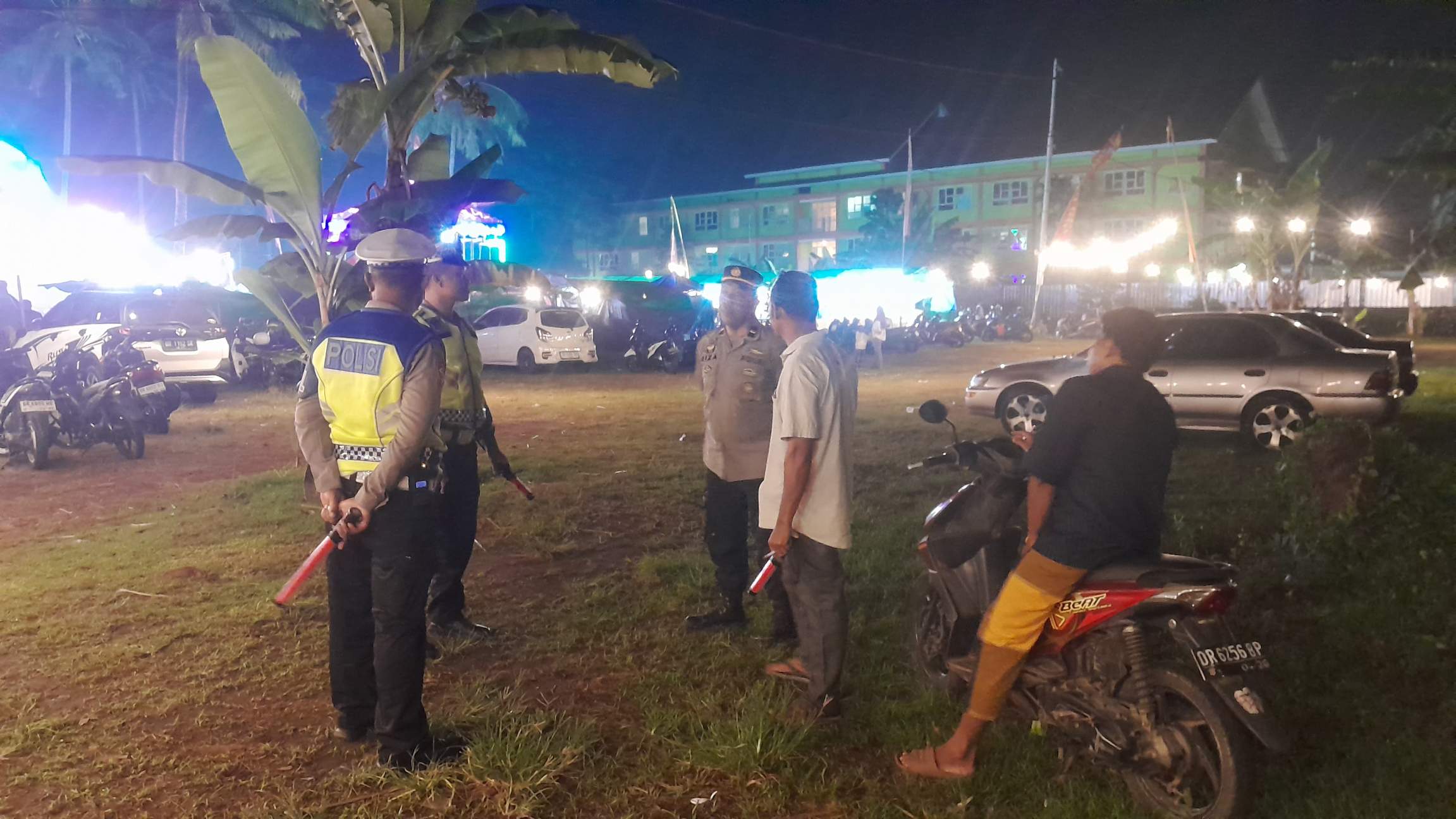 Polisi Batulayar Pastikan Liburan Aman Lewat Patroli Malam
