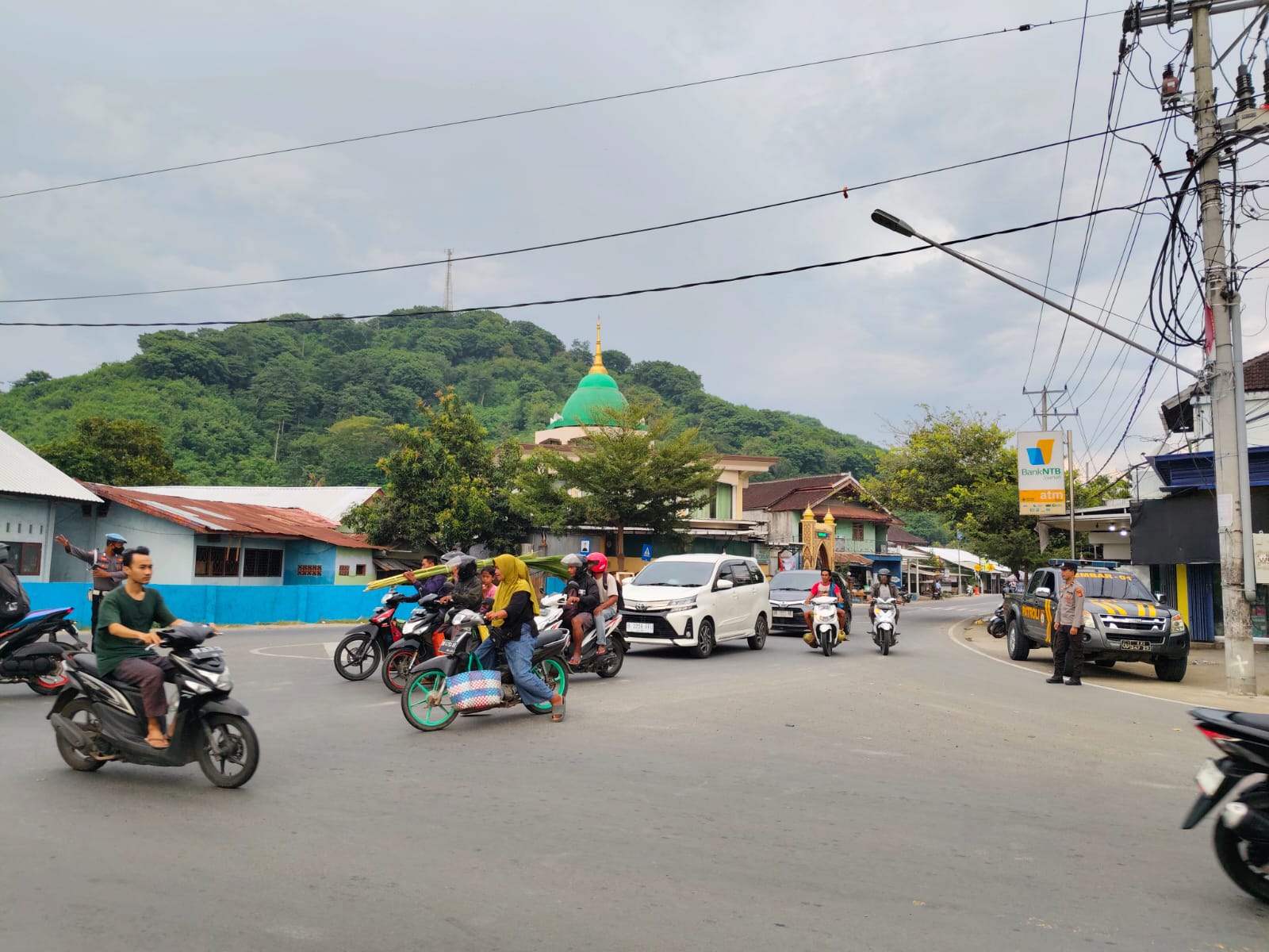 Polsek Lembar Cegah Balap Liar & Petasan Selama Ramadan