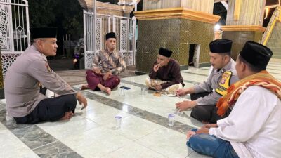 Pererat Kebersamaan, Kapolsek Kediri Sambangi Tokoh Masyarakat di Dusun Gersik