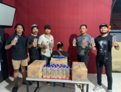 Basmi Miras di Bulan Suci Ramadhan, Tim Opsnal Polsek Rasbar Sita 3 Dus Moke