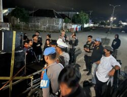 Patroli Menjelang Sahur Polres Bima Kota Ciptakan Situasi Aman