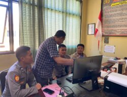 Humas Polres Bima Kota Sosialisasikan Literasi Digital kepada Personel