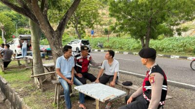Sat Samapta Patroli Cipkon Cegah Balap Liar dan  Guankamtibmas Lainnya Saat Ngabuburit