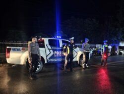 Sat Samapta Polres Bima Kota Laksanakan Patroli Cipkon Gabungan Menjelang dan Pasca Sahur Selama Bulan Ramadhan
