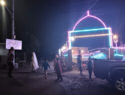 Polsek Bayan Rutinkan Laksanakan Pengamanan Sholat Tarawih Selama Bulan Suci Ramadhan