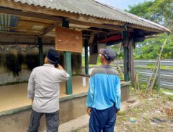 Cegah Curi Ternak dan Penyebaran PMK Sat Binmas Lakukan Sambang ke Kandang Kolektif