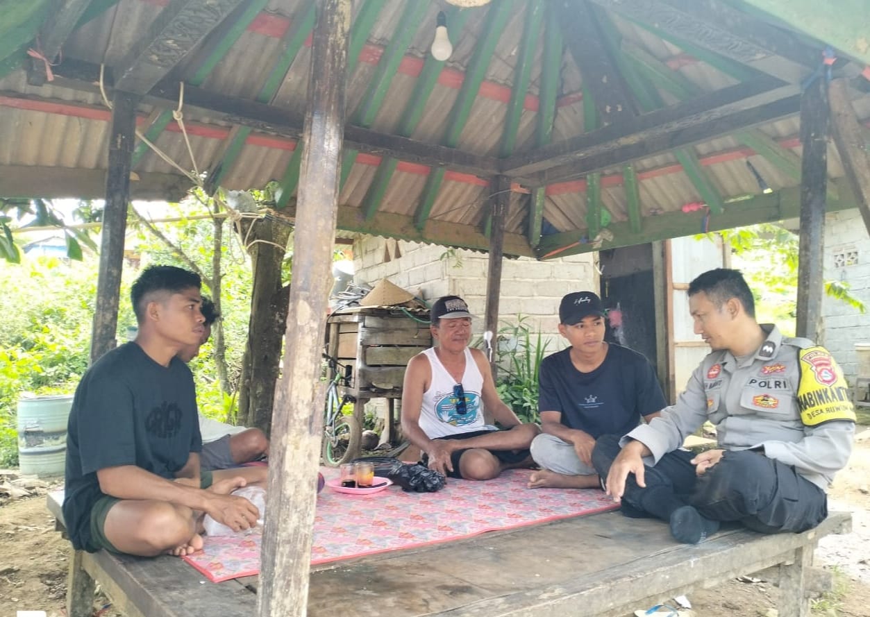 Jaga Batas Negeri, Polisi Tak Lengah di Pulau Sepatang