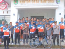 Kapolres Lombok Utara Kembali Gelar Gowes Kamtibmas Bersama PJU.