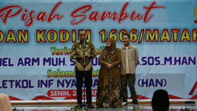 Estafet Kepemimpinan Kodim 1606/Mataram: Semangat Baru untuk Sinergi TNI dan Pemerintah Daerah