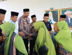 Wakapolres Loteng Hadiri Acara Halal Bihalal di Ponpes Nurul Ijtihad Al-Ma’rif NU Lanser.