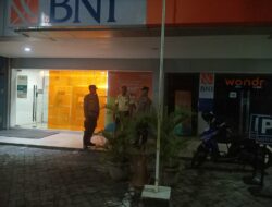 Polres Loteng Masifkan Patroli Obyek Vital Pada Malam Hari Cegah Aksi Kriminalitas.