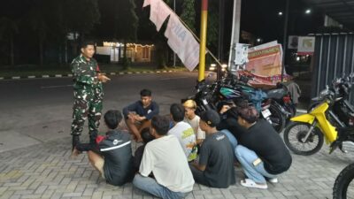 Babinsa Serukan Pemuda Jempong Baru Aktif Kegiatan Sosial
