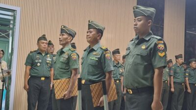 Momen Emosional di Aula Makodim: Prajurit Kodim 1606 Jalani Tradisi Pelepasan