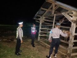 Tingkatkan Keamanan, Polsek Sekotong Fokus Patroli Kandang Ternak