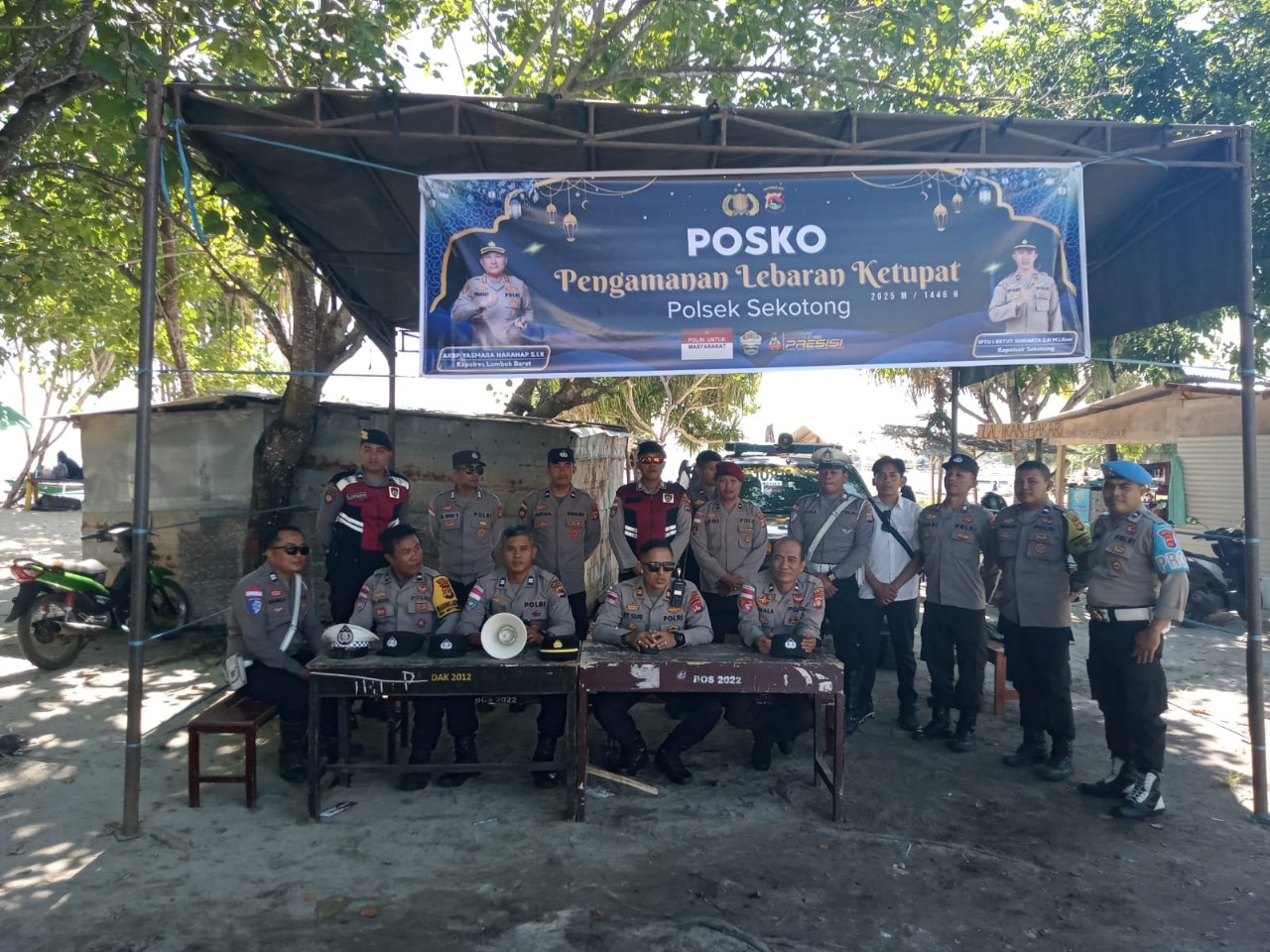 Pengamanan Ketat Objek Wisata Sekotong Saat Perayaan Lebaran Ketupat 1446 H