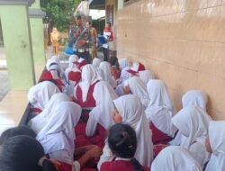 Satlantas Polres Lombok Barat Tingkatkan Kesadaran Lalu Lintas Siswa SD