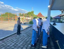 Satlantas Lombok Barat Kolaborasi dengan SMAN 1 Gerung dalam Patroli Keamanan