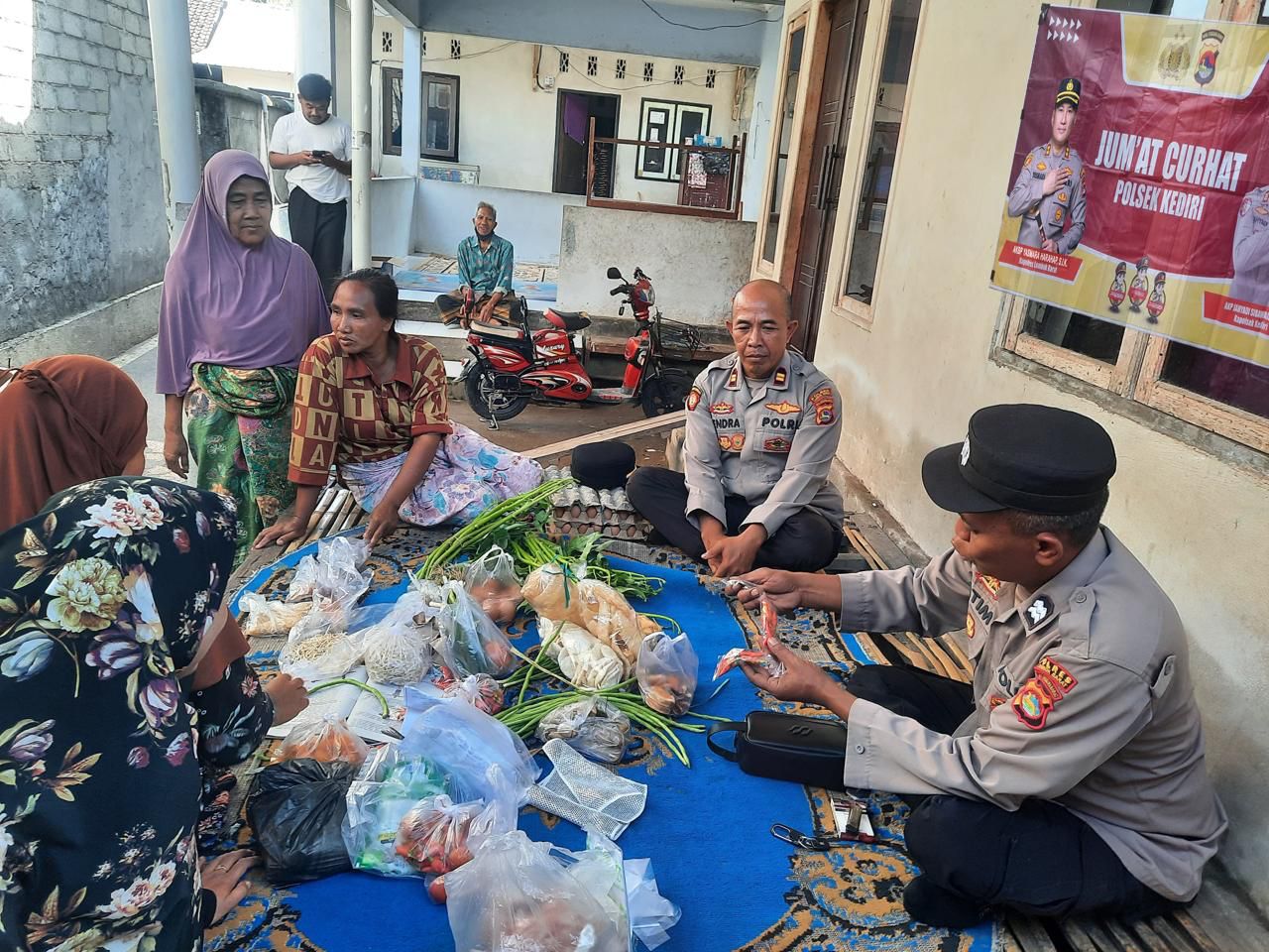 Harga Cabai Naik, Warga Minta Solusi di Jumat Curhat Polsek Kediri