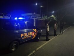 Patroli Blue Light Polsek Kuripan Jaga Kamtibmas Jalur BIL 1 dan BIL 2