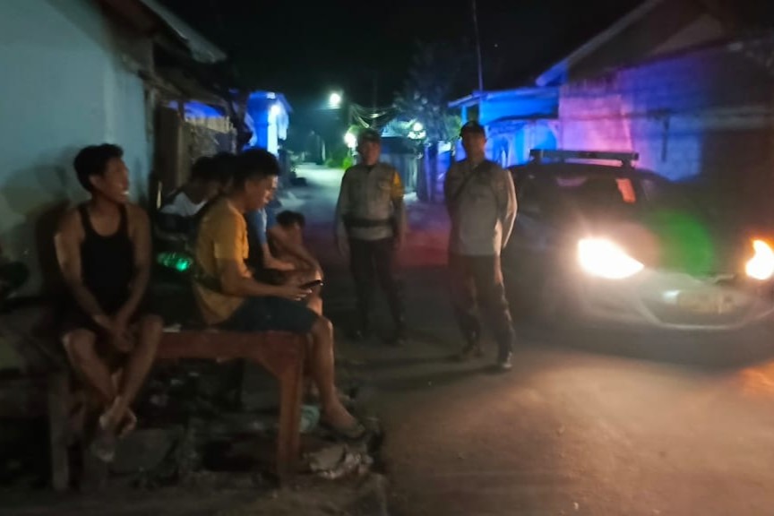 Polsek Labuapi Intensifkan Patroli Malam, Jaga Keamanan dan Kenyamanan Warga