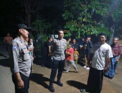 Antisipasi Kejahatan, Polsek Lembar Intensifkan Patroli Malam Hari