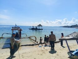 Patroli Rutin Polsek Sekotong Amankan Obyek Wisata di Lombok Barat