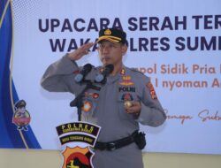 Kapolres Sumbawa Barat, AKBP Zulkarnain, S.I.K., Pimpin Upacara Serah Terima Jabatan Wakapolres